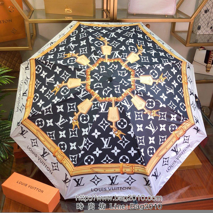 路易威登LV 專櫃夏季新款 火爆五折口袋傘 防雨防紫外線隔熱傘  sll1018